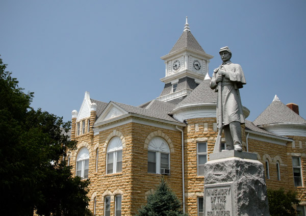 Lincoln County Kansas Courthouse